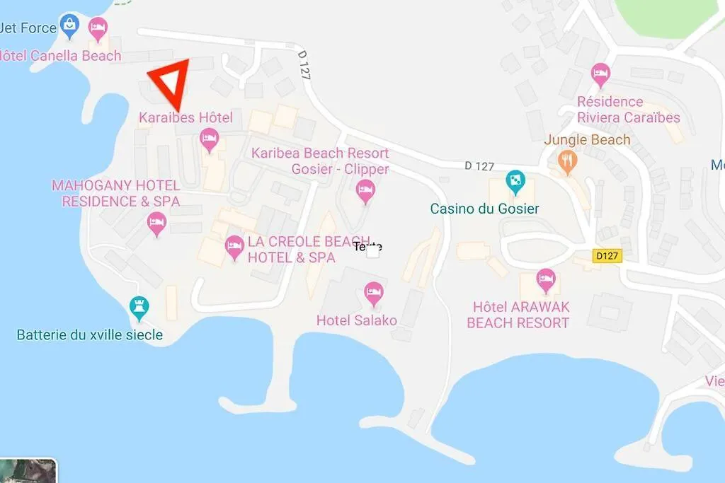 Apartman Blue Lagoon Appart En Residence Acces Plage Le Gosier